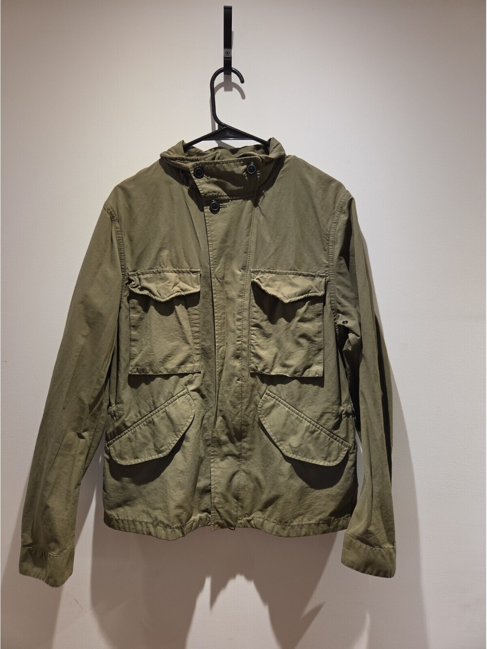 Banana Republic Mens Jacket Green Military S